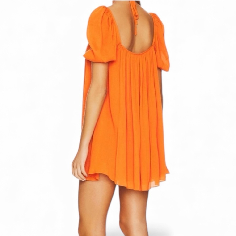 Revolve Anna Nata Makayla Dress In Desert Orange - Picture 2 of 8